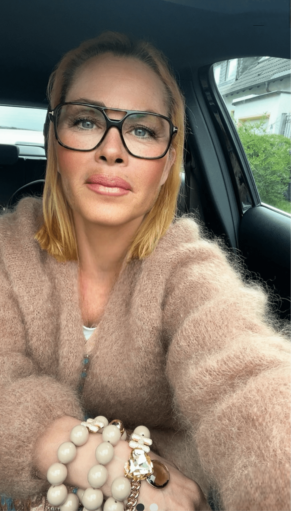 Kid Mohair Strickjacke Caramelo - CASAPARI Schmuck & Mode Düsseldorf