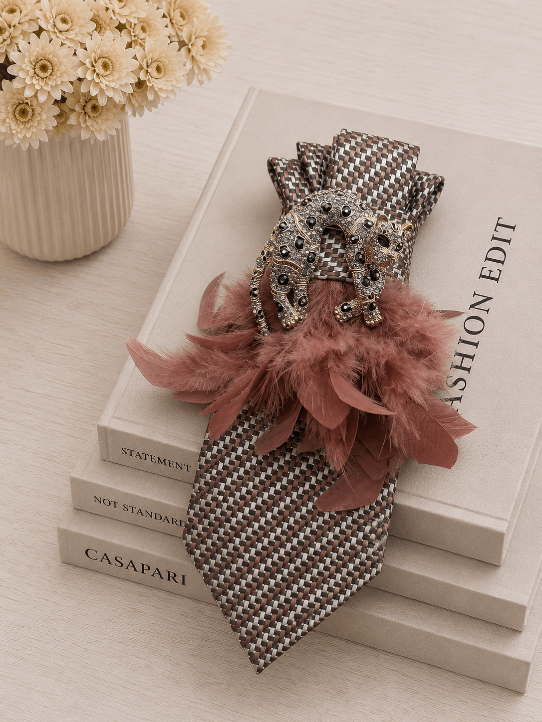 Feather Affair - Mocha Sauvage
