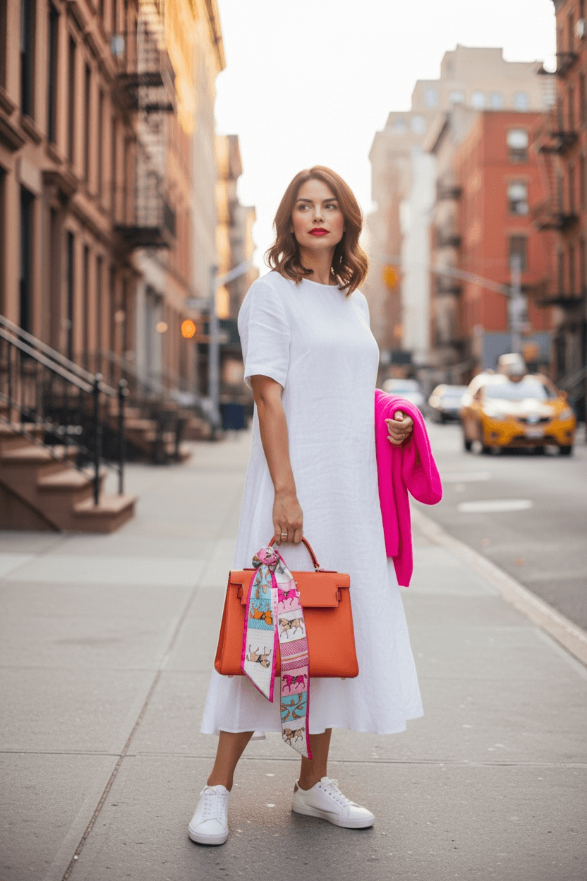 Seidentuch Signature Pink Rose