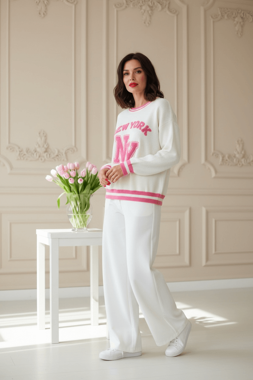 NY College Statement Sweater