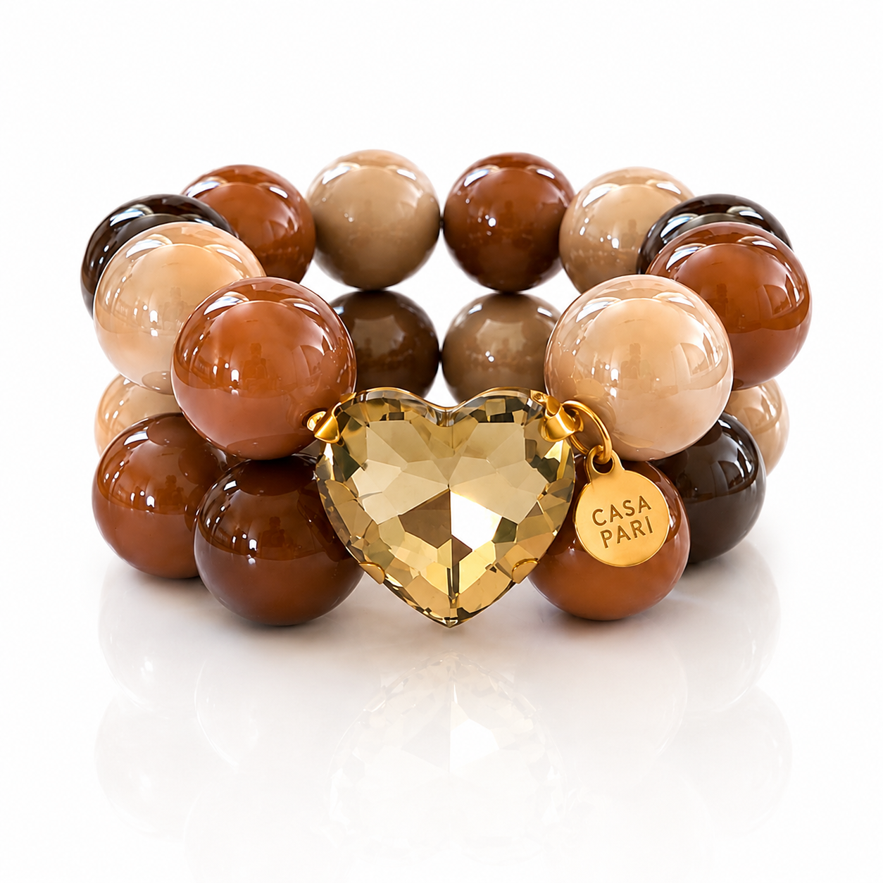 Crystal Heart Caramel Truffle