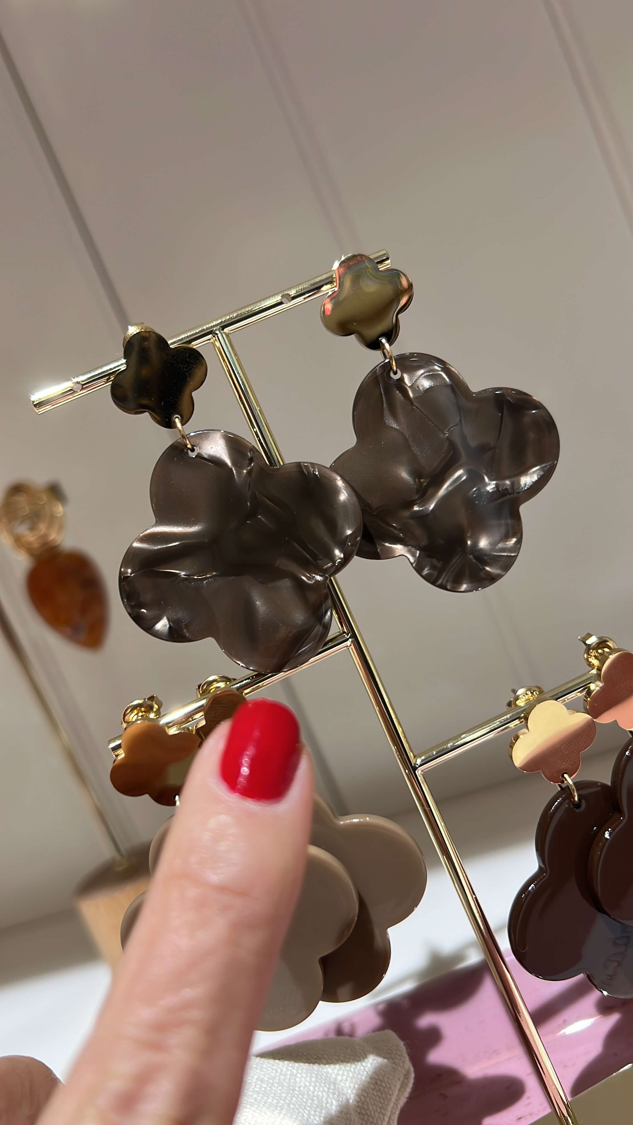 Ohrstecker Clover Truffle Chic - CASAPARI Schmuck & Mode Düsseldorf