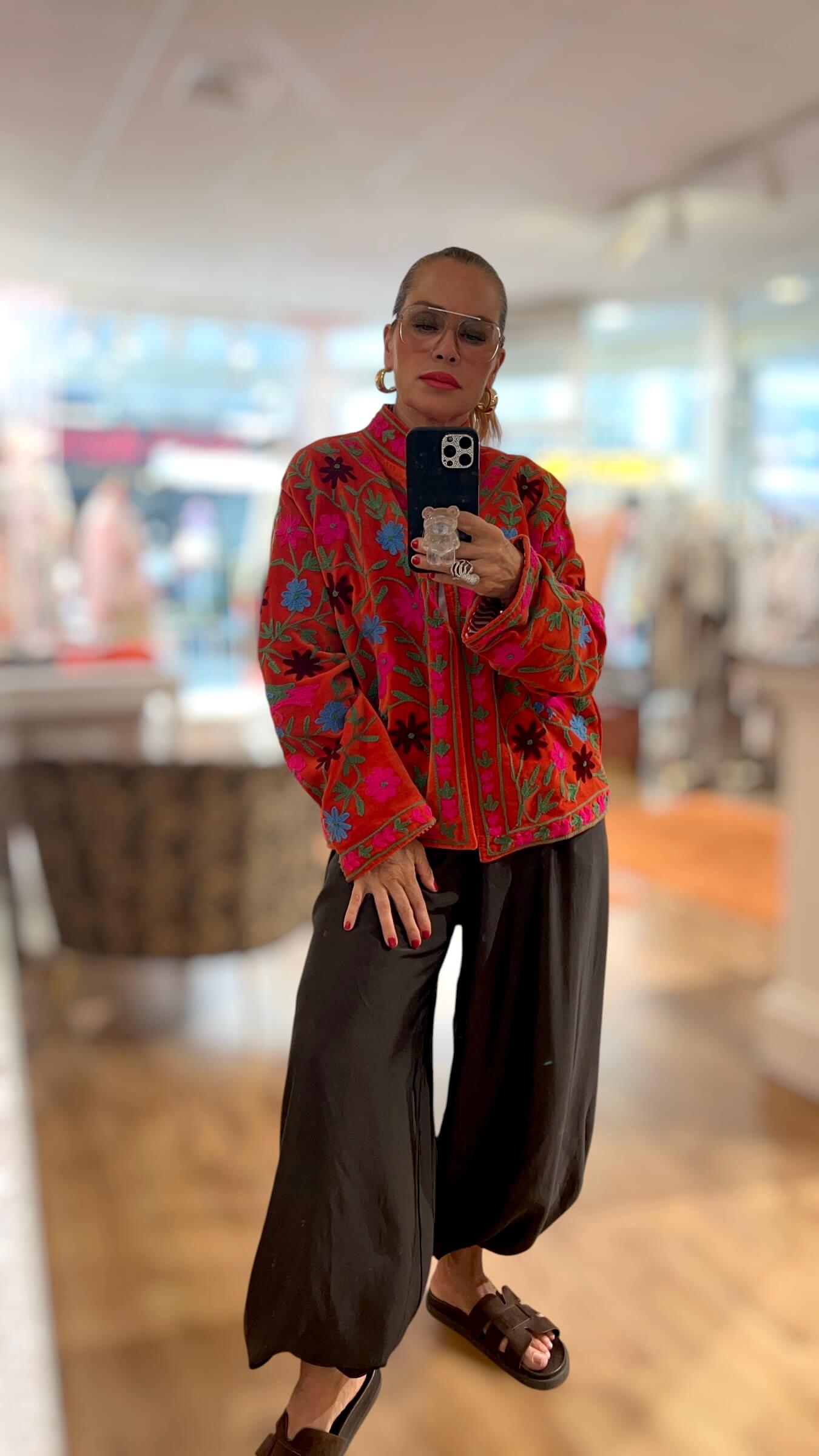 Embroidered Couture - Marrakesh Rouge