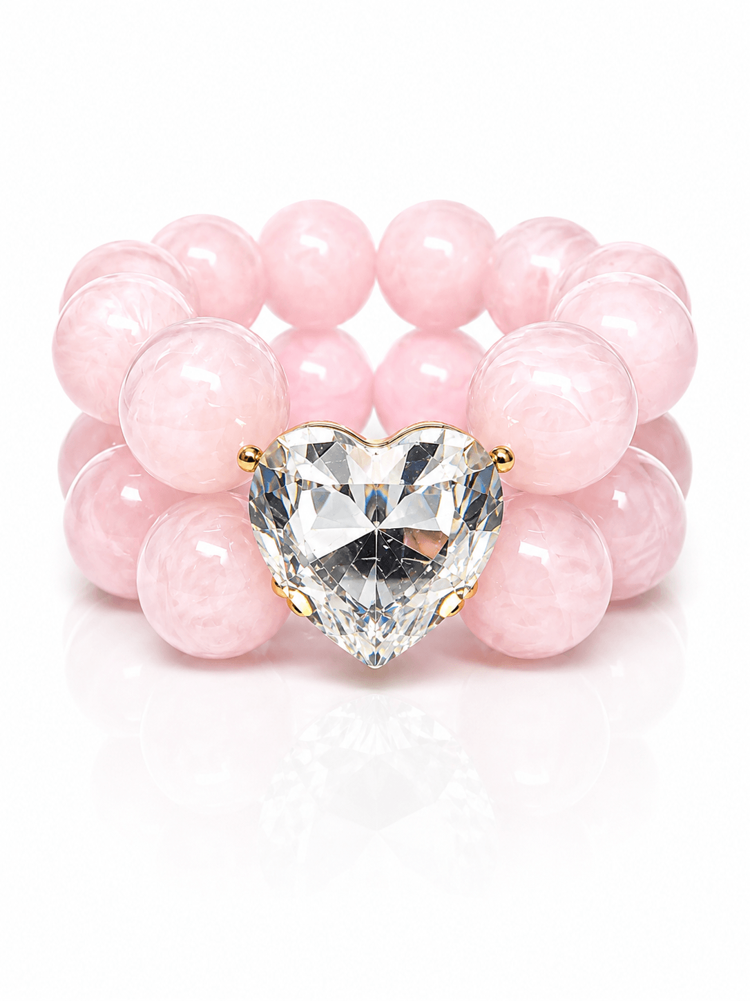 Crystal Heart - Rosa