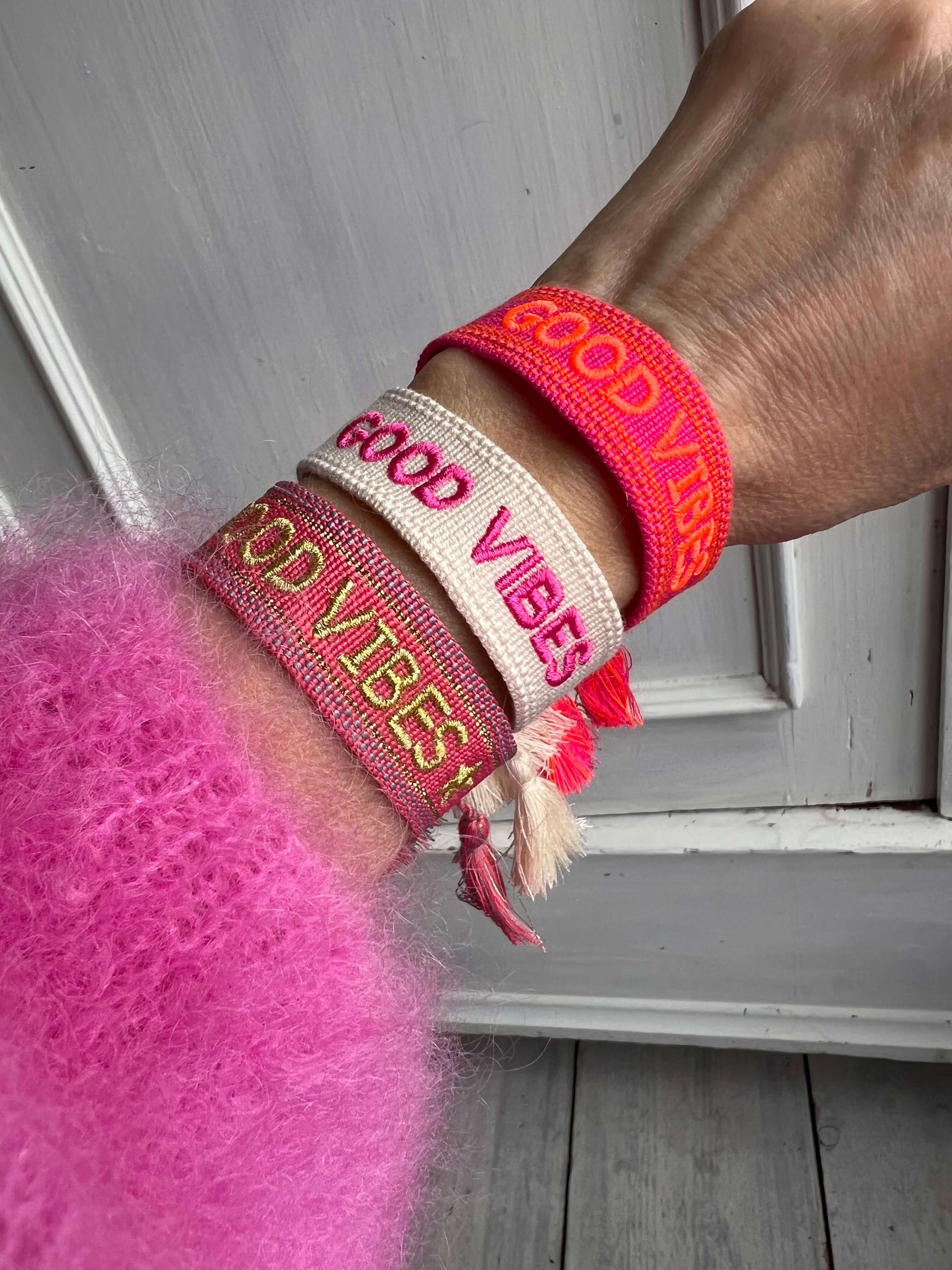 Good Vibes Statement- Armbänder