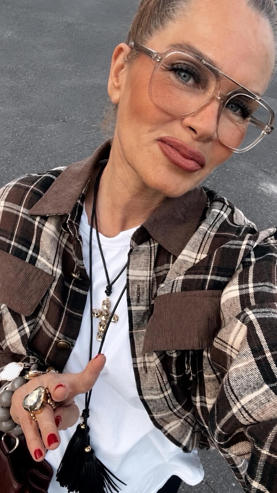 The Leather Layering Look