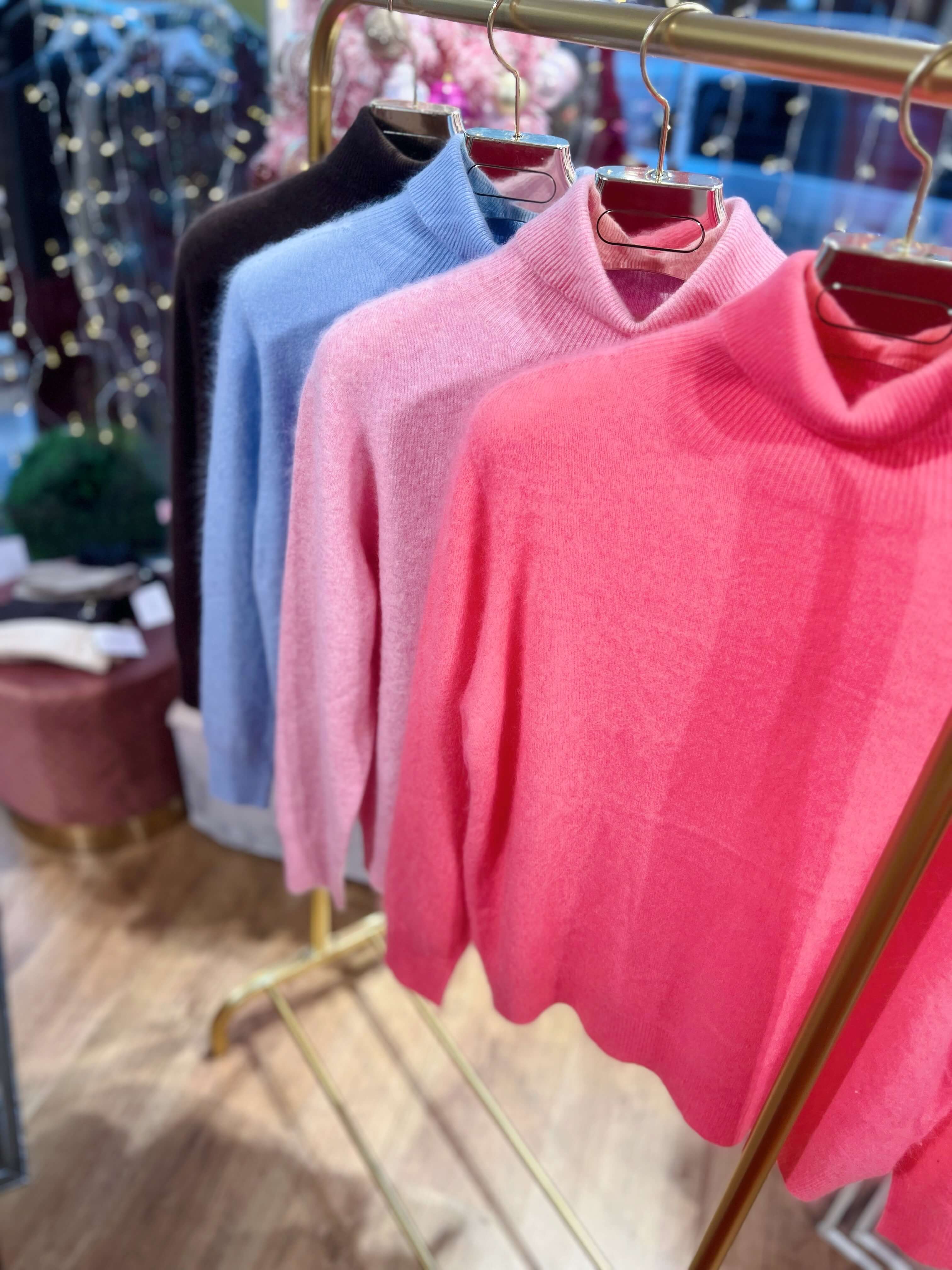 Cashmere Touch Rollkragenpullover