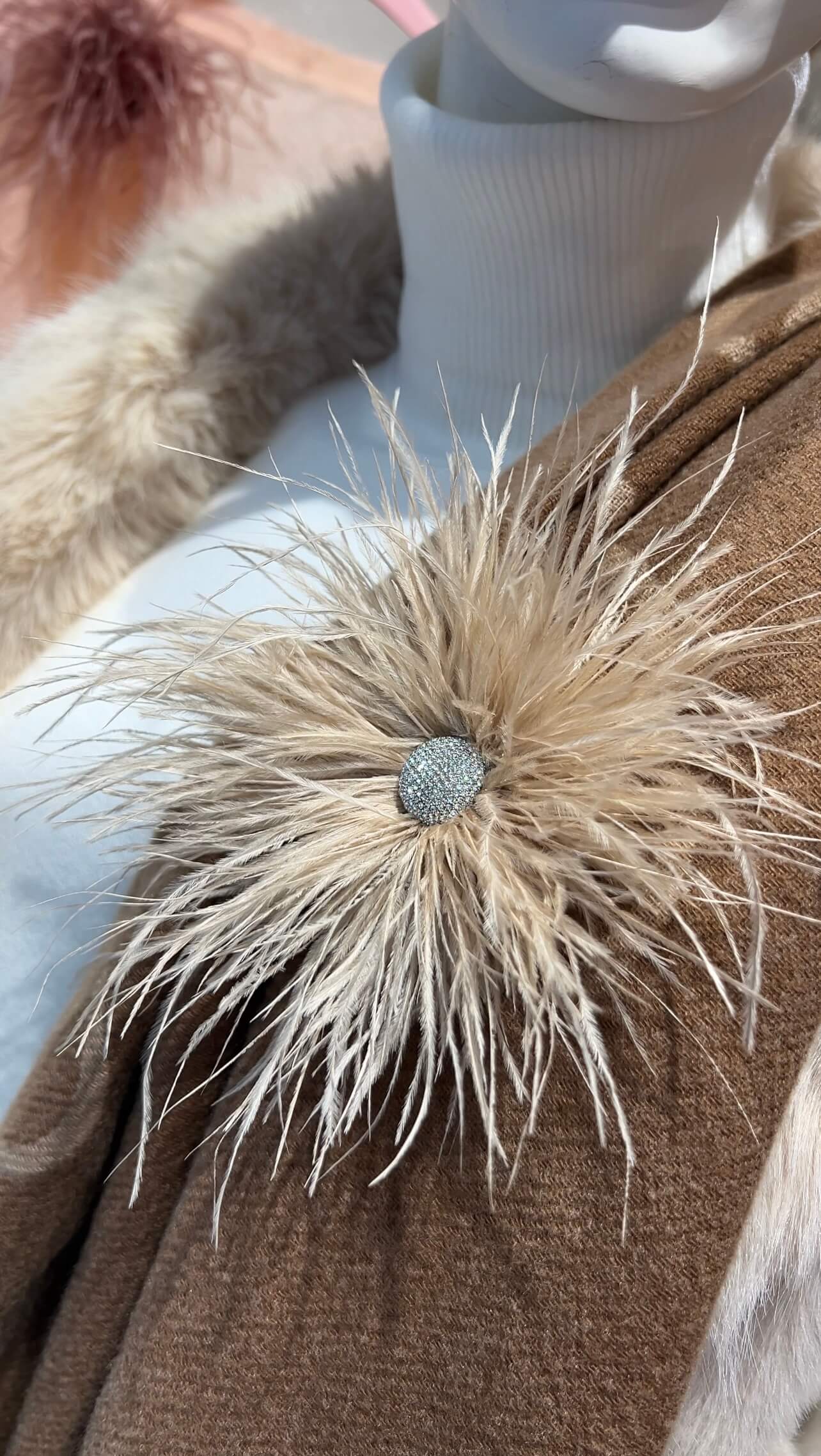 Federbrosche La Petite Glamour