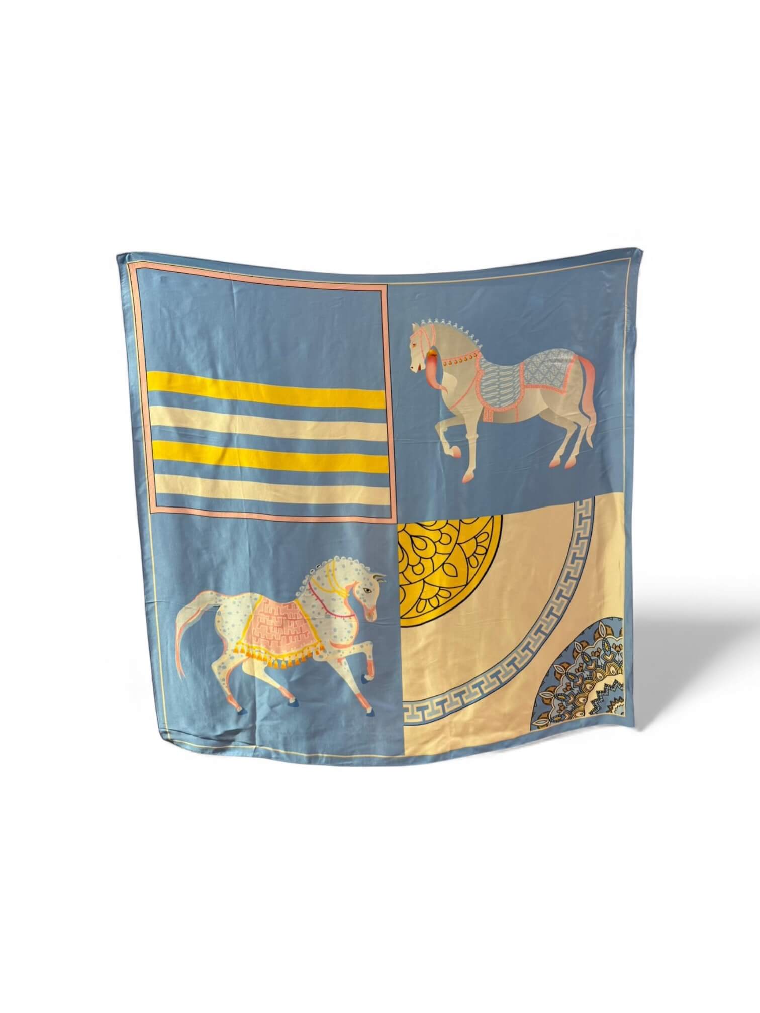 Silk Moments Scarf Soft Blue