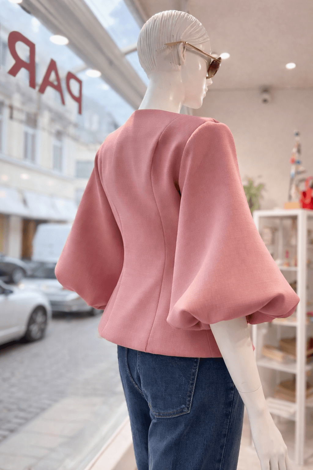 Rosé Lumiére Blazer - CASAPARI Schmuck & Mode Düsseldorf