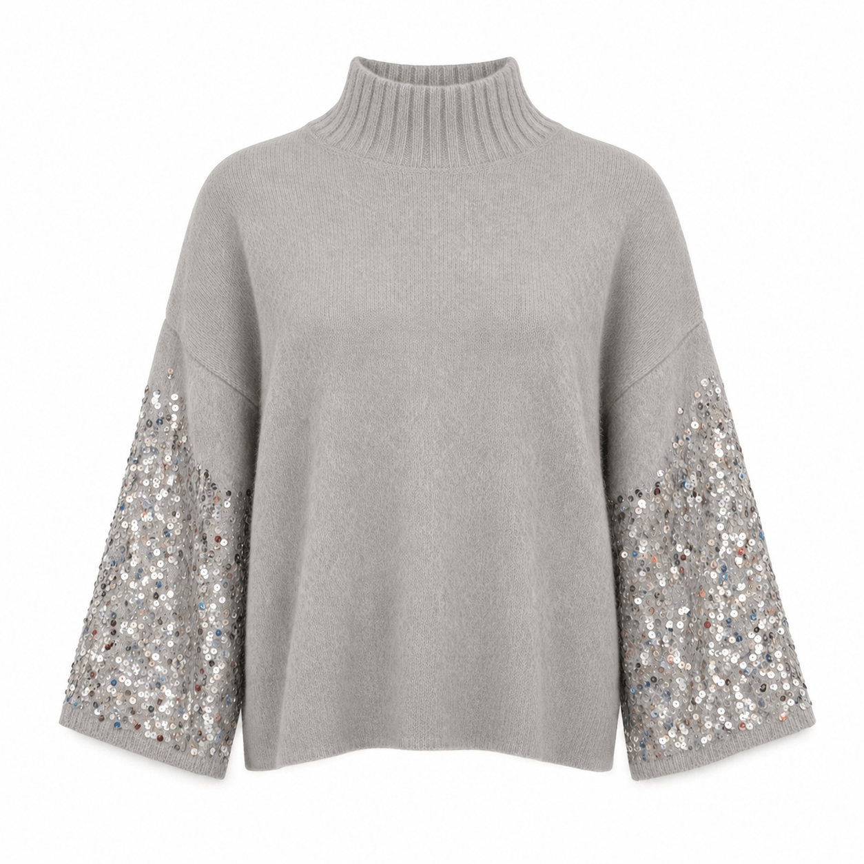 strickpullover-sparkle-sleeve-pailletten-grau-casapari