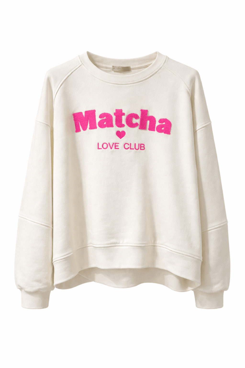 Matcha Love Sweater Off White - CASAPARI Schmuck & Mode Düsseldorf