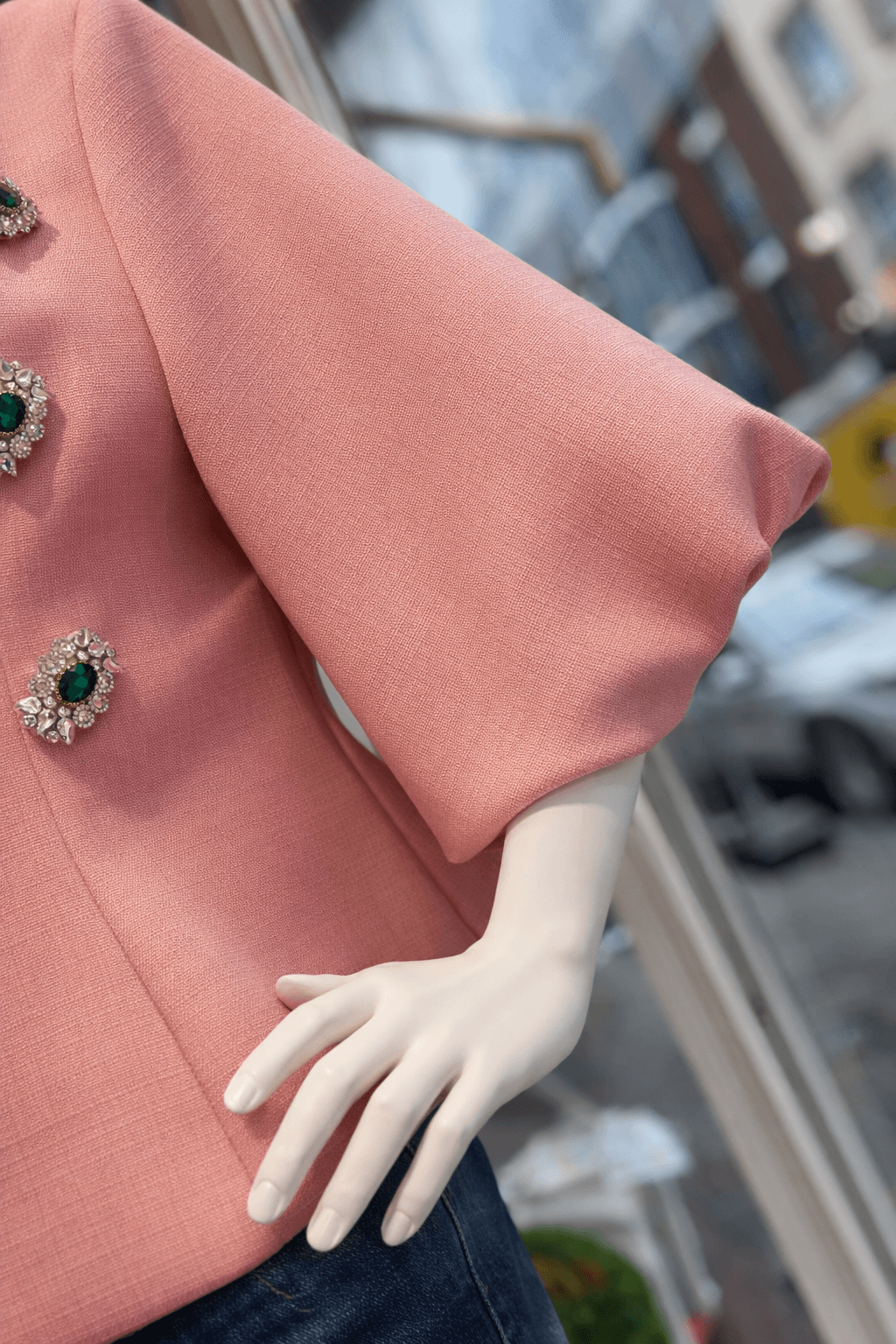 Rosé Lumiére Blazer - CASAPARI Schmuck & Mode Düsseldorf