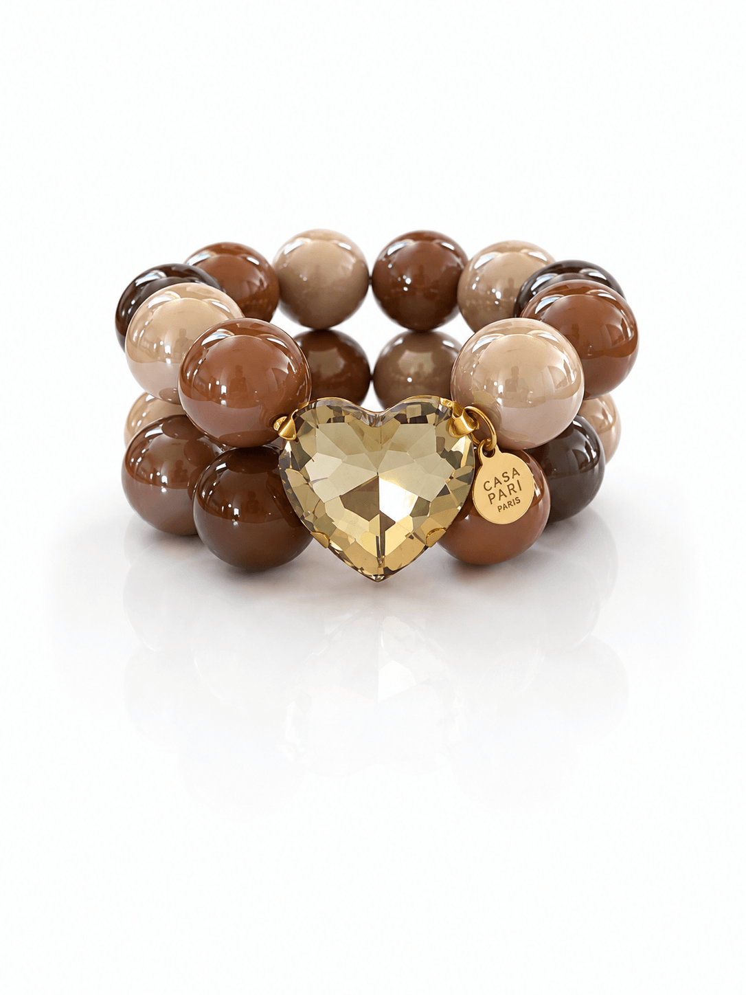 Crystal Heart Caramel Truffle