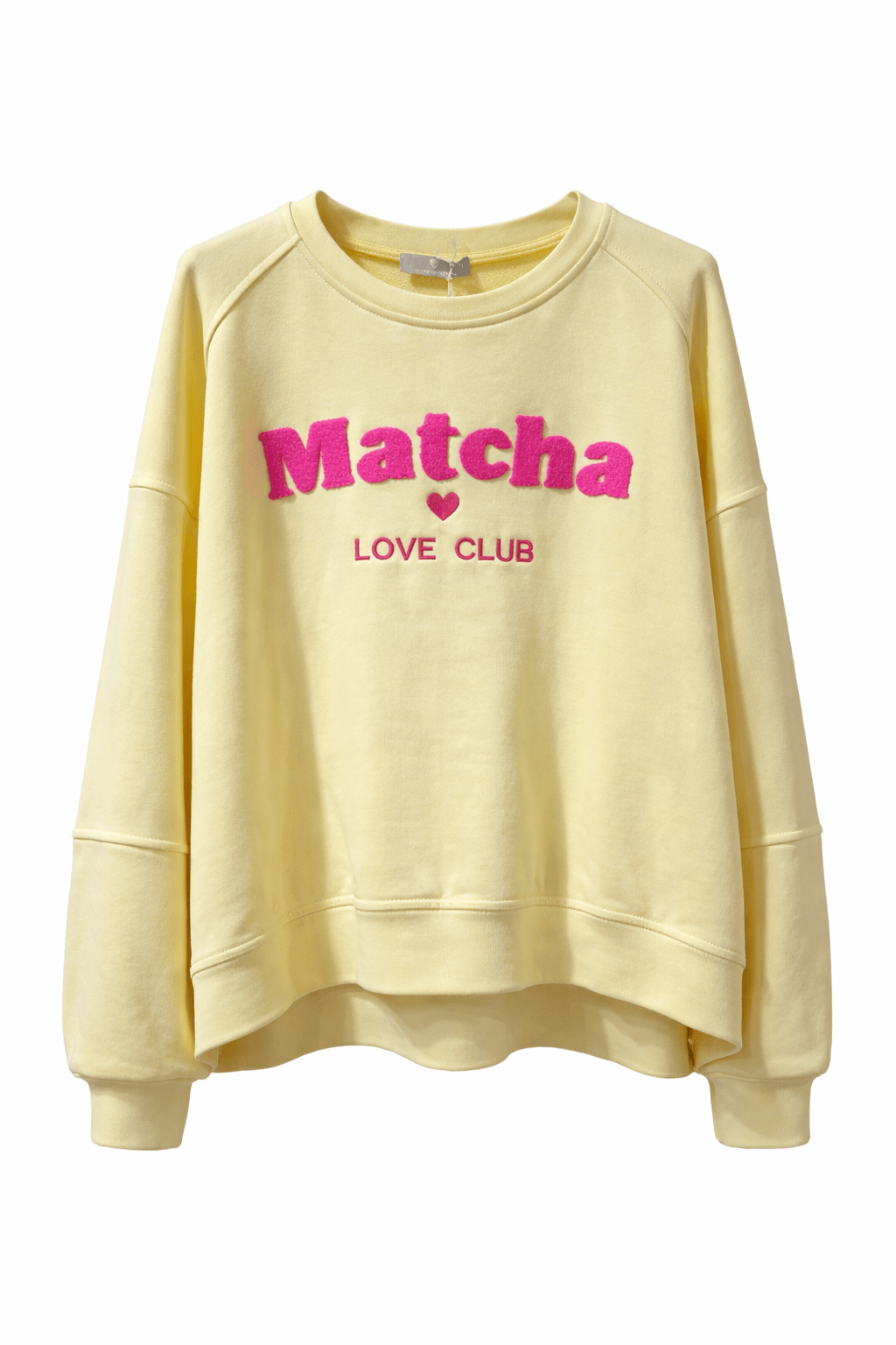 Matcha Love Sweater Vanillegelb - CASAPARI Schmuck & Mode Düsseldorf