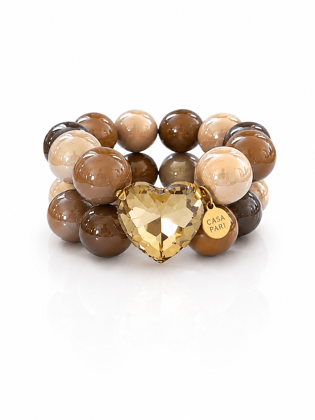 Crystal Heart Caramel Truffle