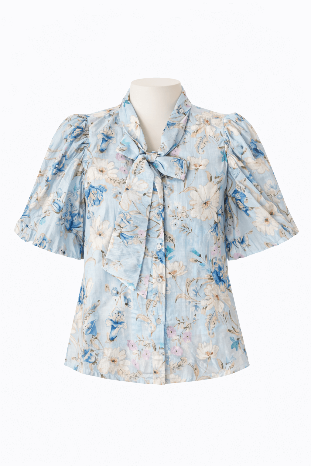 Blossom Bow Bluse - 3 Farben
