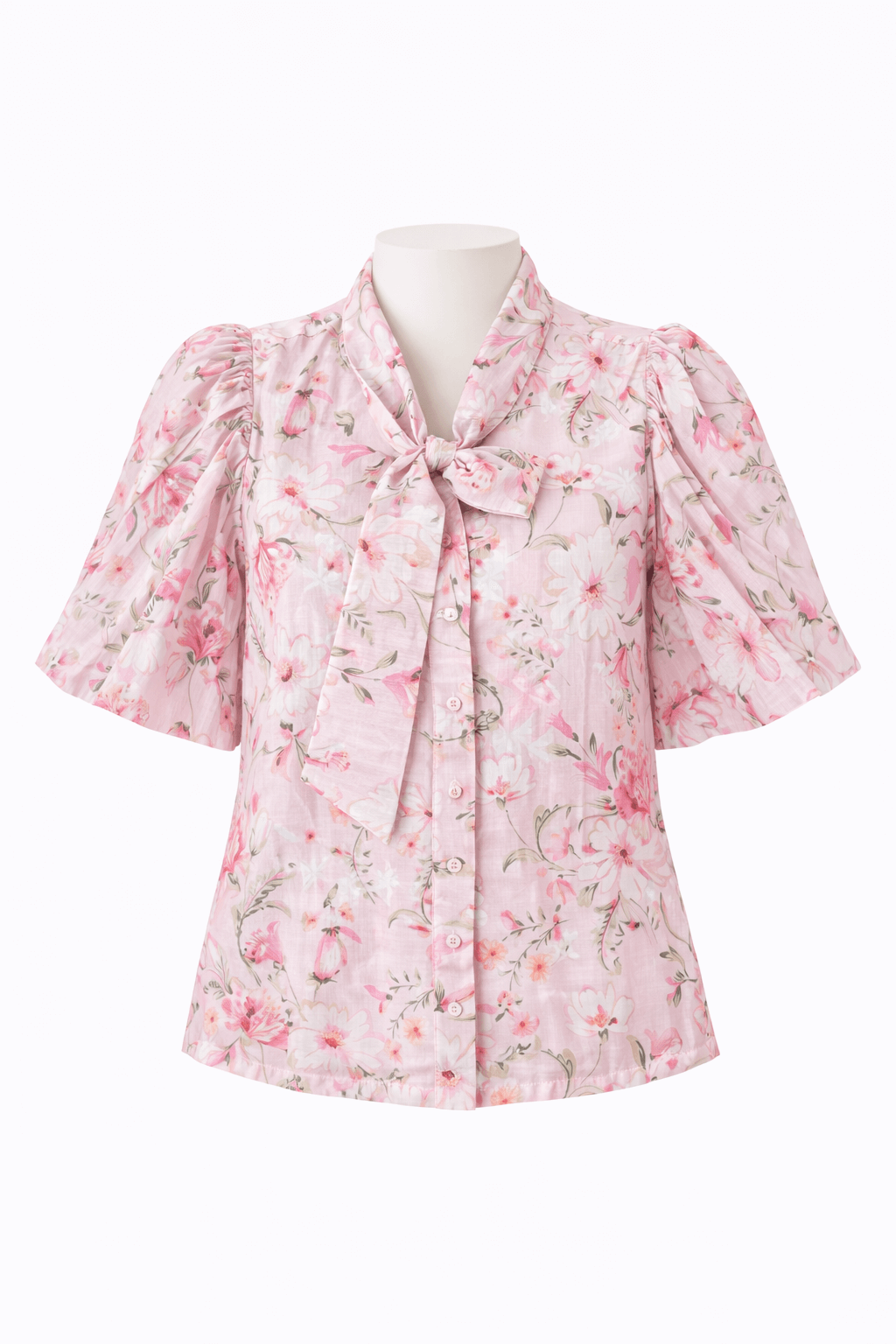 Blossom Bow Bluse - 3 Farben