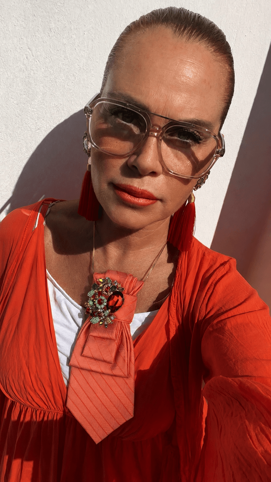 Silk Affair - Campari Glow