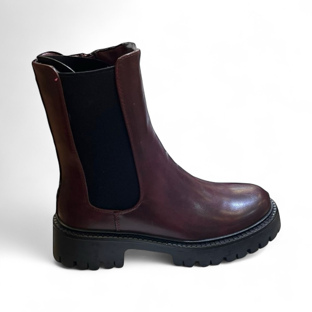 Boots Elisa in Burgundy