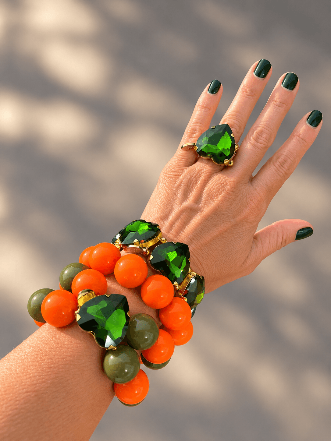 The Grand Crystal Stack – Esmeralda Glow