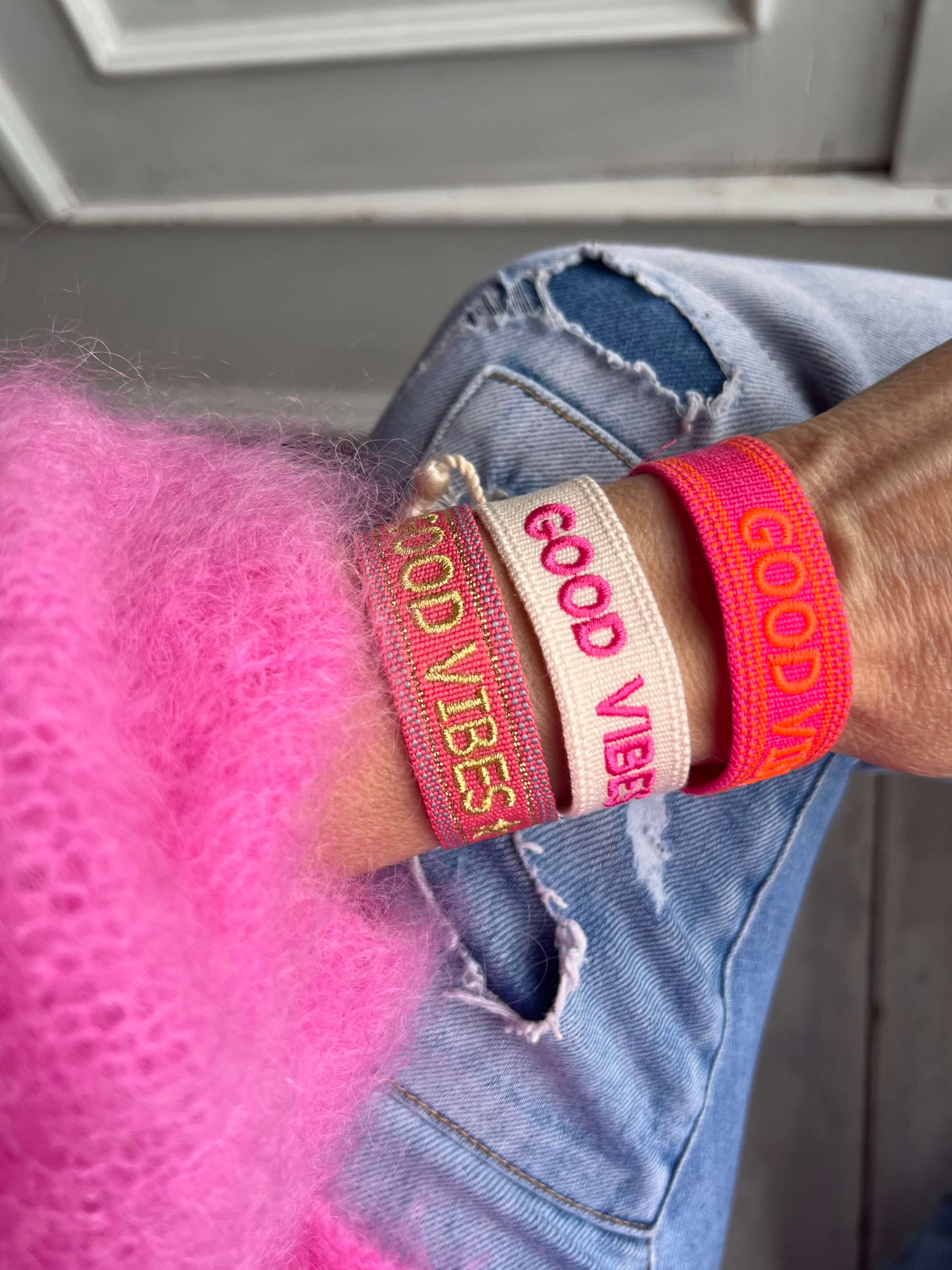 Good Vibes Statement- Armbänder