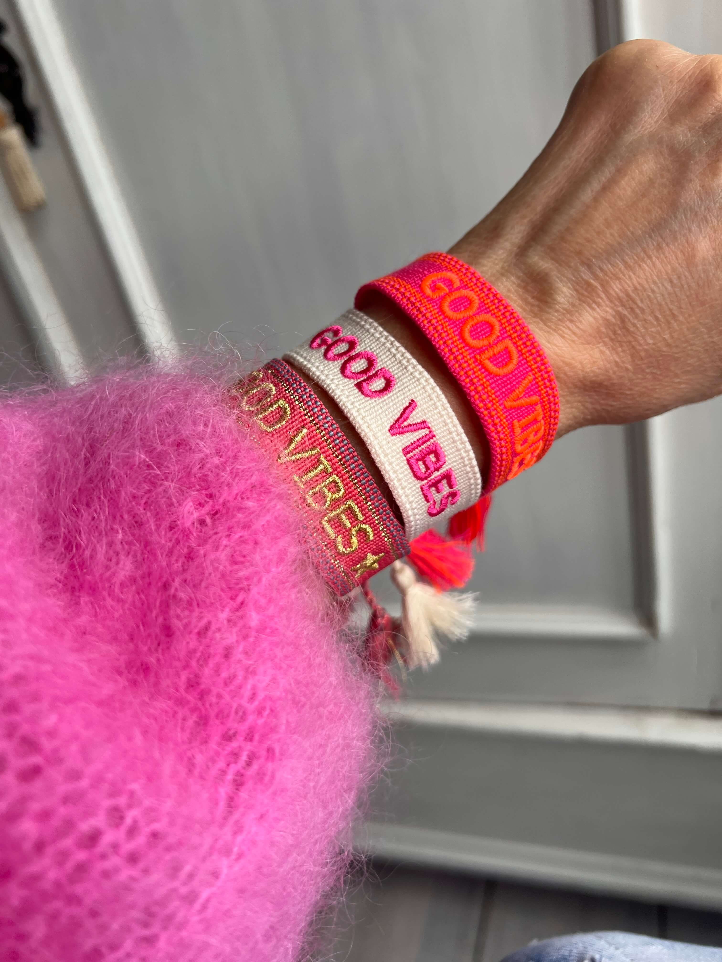 Good Vibes Statement- Armbänder