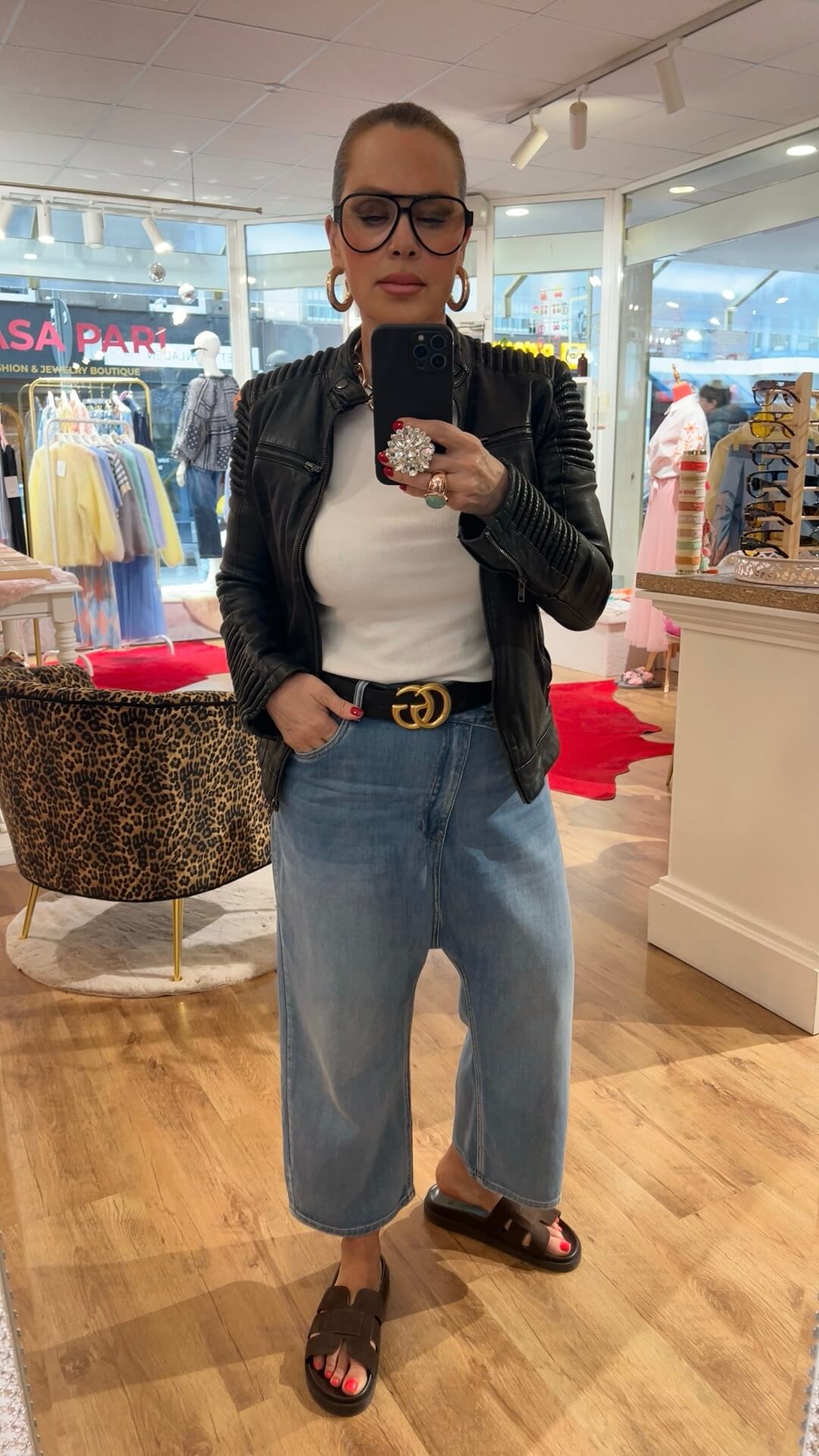 Silhouette Denim Jeans - CASAPARI Schmuck & Mode Düsseldorf