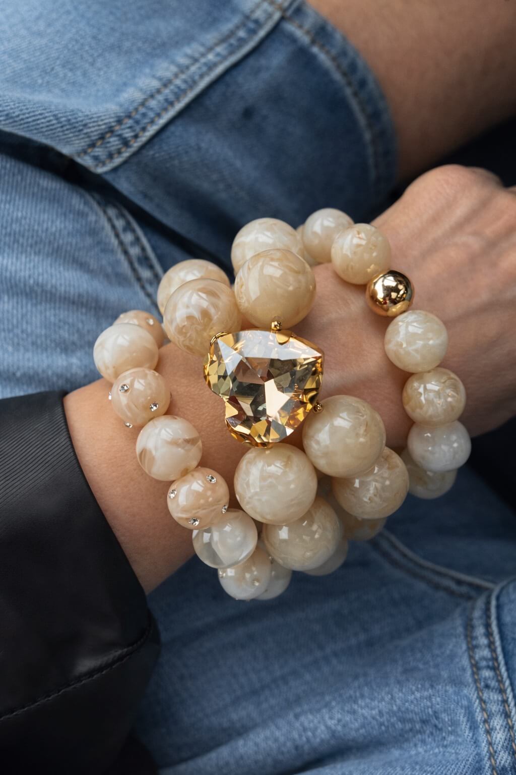 Soft Marble Heart Glow Set - mit einem Armband als besonderes extra für dich - CASAPARI Schmuck & Mode Düsseldorf