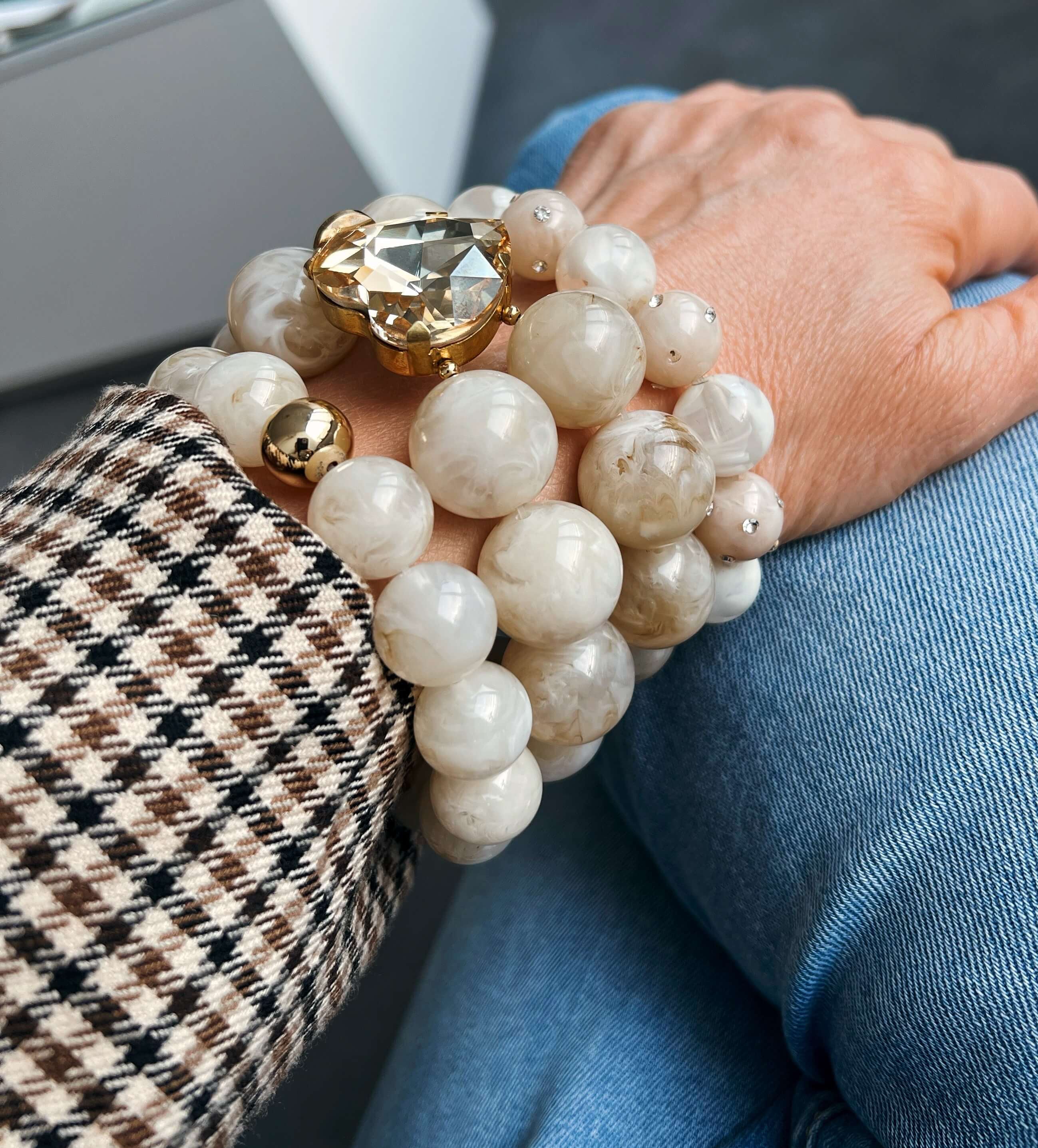 Soft Marble Heart Glow Set - mit einem Armband als besonderes extra für dich - CASAPARI Schmuck & Mode Düsseldorf