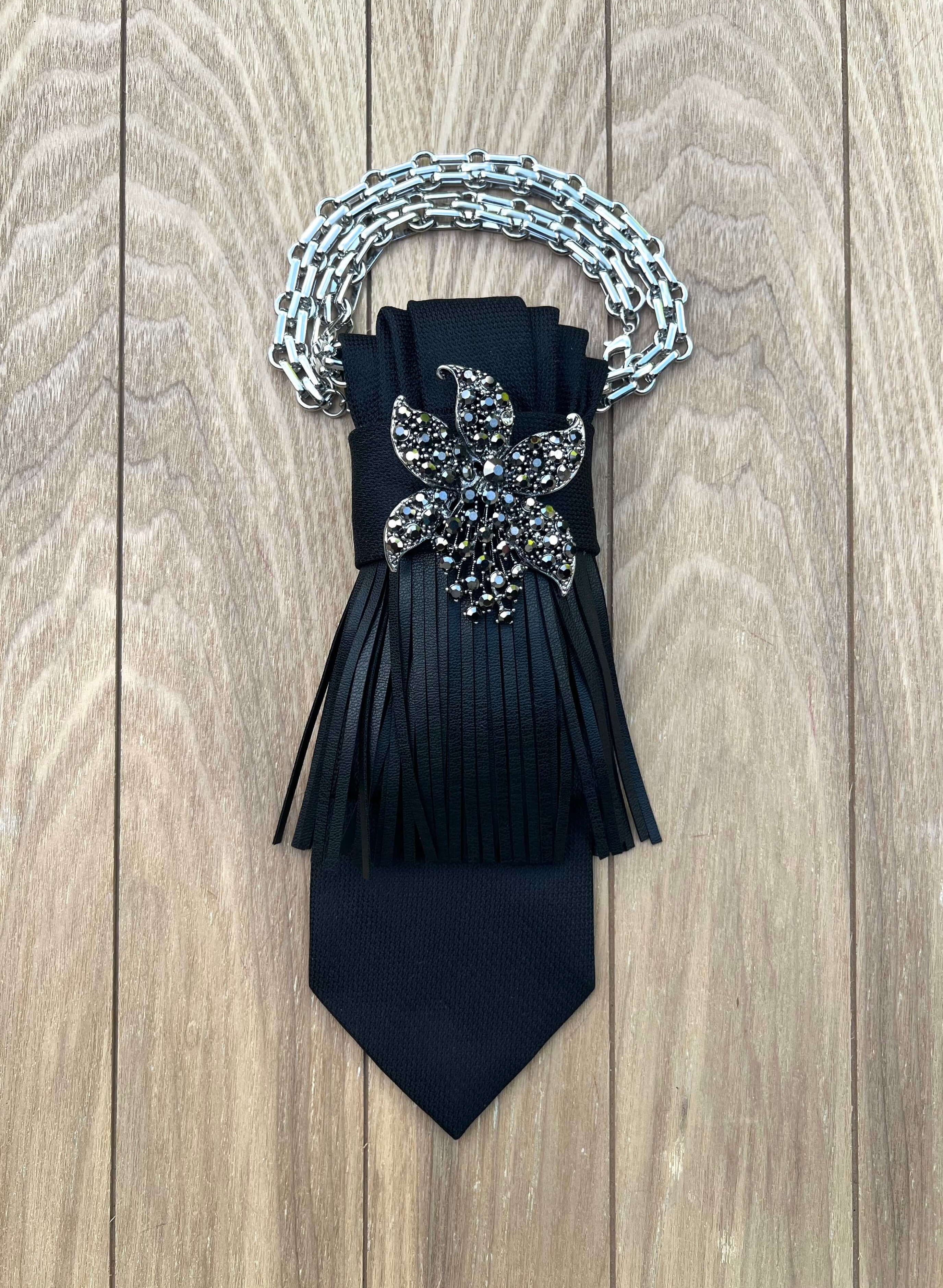 Leather Affair - Silver Blooming