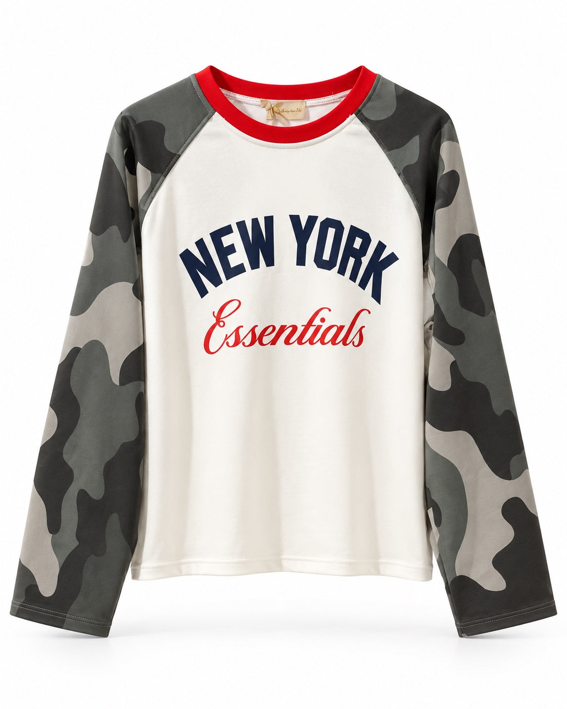 Camouflage Langarmshirt New York Essentials Freisteller