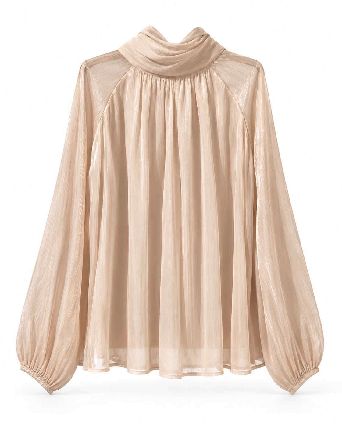 Monroe Bluse Hell Cream – Freisteller Vorderansicht