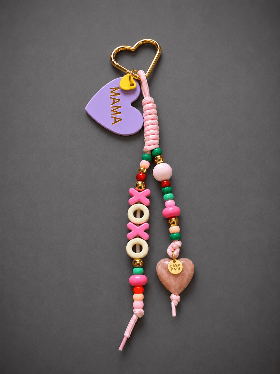 MAMA - Bag Charm Flieder